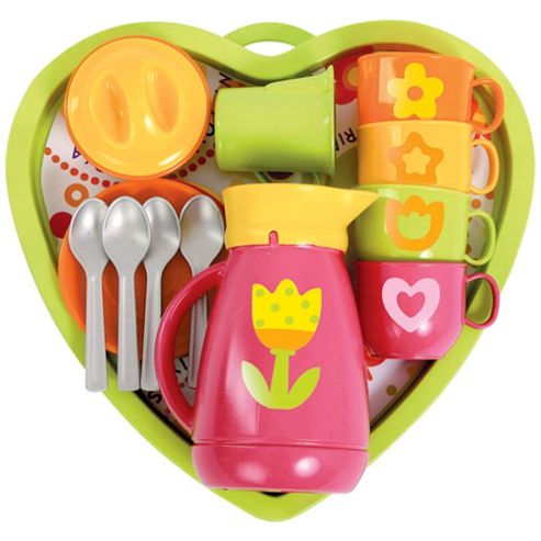 Image of Gowi Toys 454-41 Heart Coffee Service (pink)