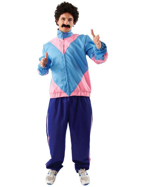 Image of Scouser Costume, Wig And Tache Extra Large