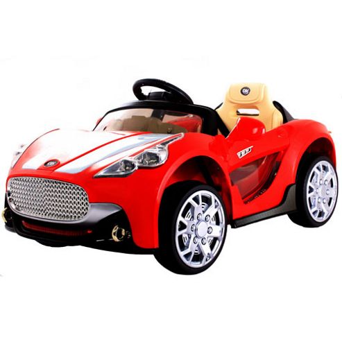 Image of Kids Maserati Style Ride On Car With Remote Control - Red