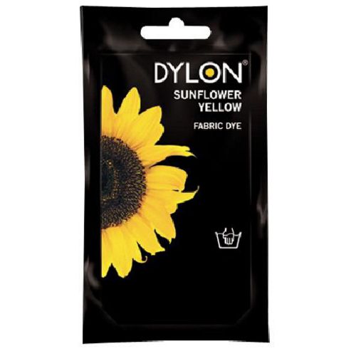 Image of Dylon Fabric Dye - Hand Use - Sunflower Yellow