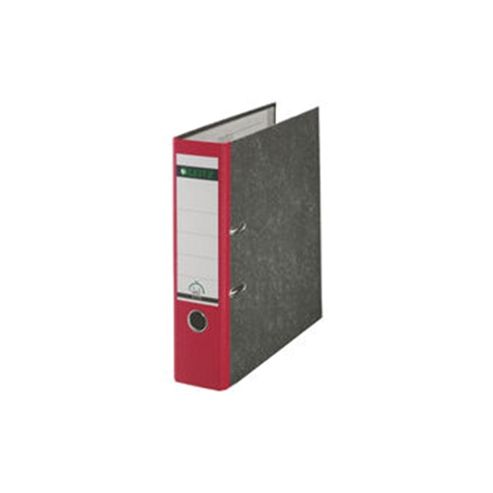 Image of Leitz Standard Lever Arch File 80mm Spine A4 Red Ref 1080-25 [pack 10]