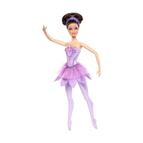 Image of Barbie In The Pink Shoes Ballerina Purple Odette