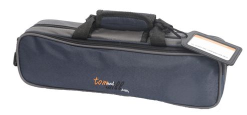 Image of Tom And Will Flute Gig Case - 3 Tone Blue