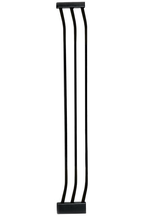 Image of Bindaboo Extra Tall Gate Black Extension 18cm
