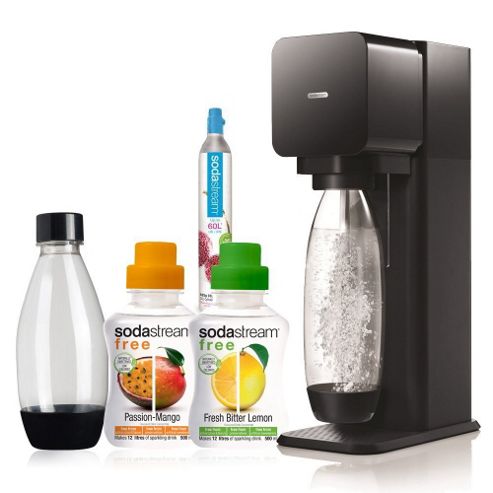 Image of Sodastream Play Sparkling Water Megapack, Black