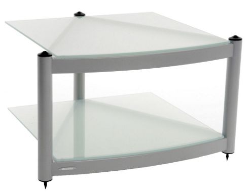 Image of Atacama Equinox 2 Shelf Hi-fi Stand In Silver