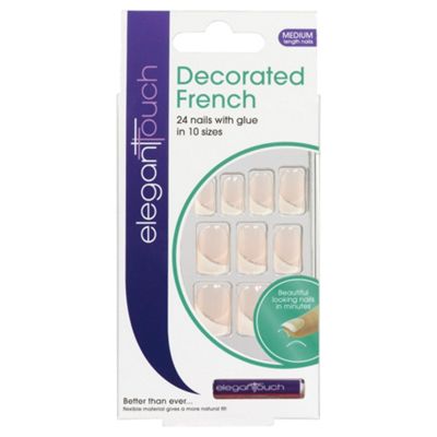 ET Dec French Nails Dressed Up