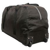 Tesco Everyday Value 2-Wheel Holdall, Black Large