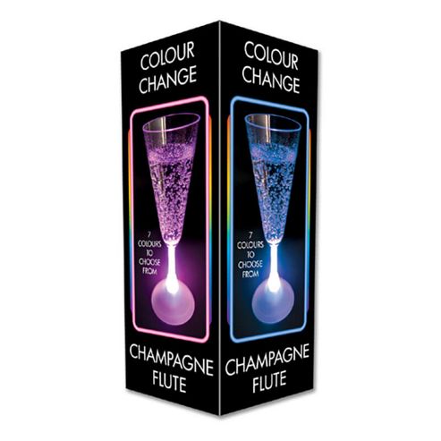 Image of Flashing Champagne Flute