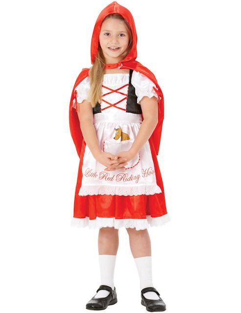 Image of Child Red Riding Hood Costume Medium