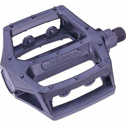 Image of Wellgo 9/16' Lu313 Alloy Platform Bmx/atb Pedal - Black