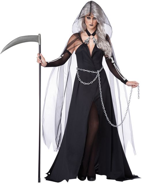 Image of Lady Reaper Costume Medium