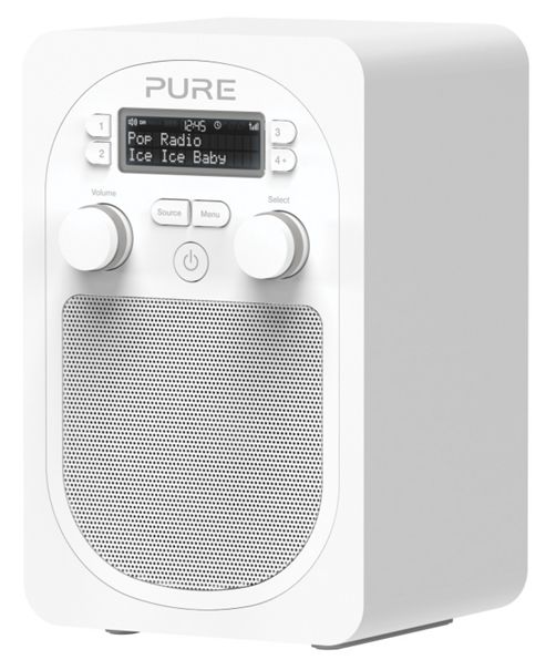 Image of Pure Evoke D2 Bluetooth Dab/fm Portable Radio (white)