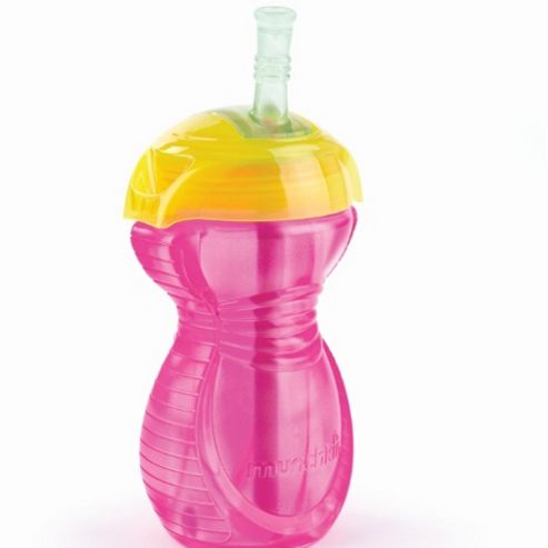 Image of Munchkin Click Lock Straw Cup 10oz Pink