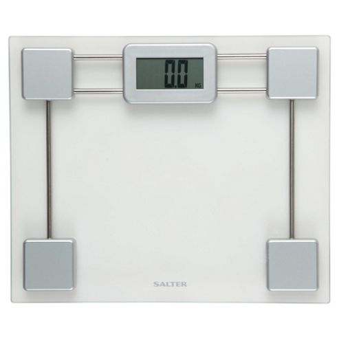 Image of Salter Compact Electronic Glass Bathroom Scale