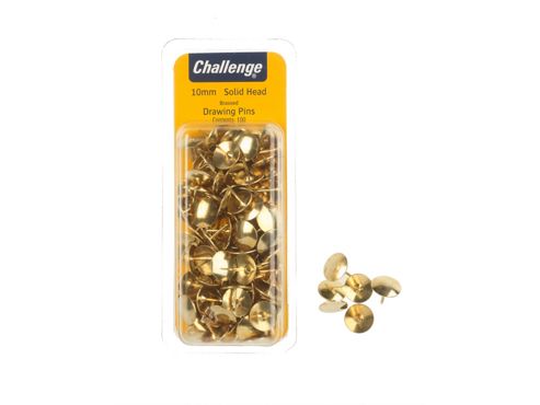 Image of Shaw Challenge Drawing Pins 10mm Clam