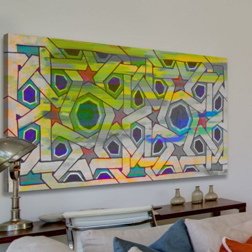 Image of Parvez Taj Hinged Canvas Wall Art - 45 Cm H X 91 Cm W X 5 Cm D