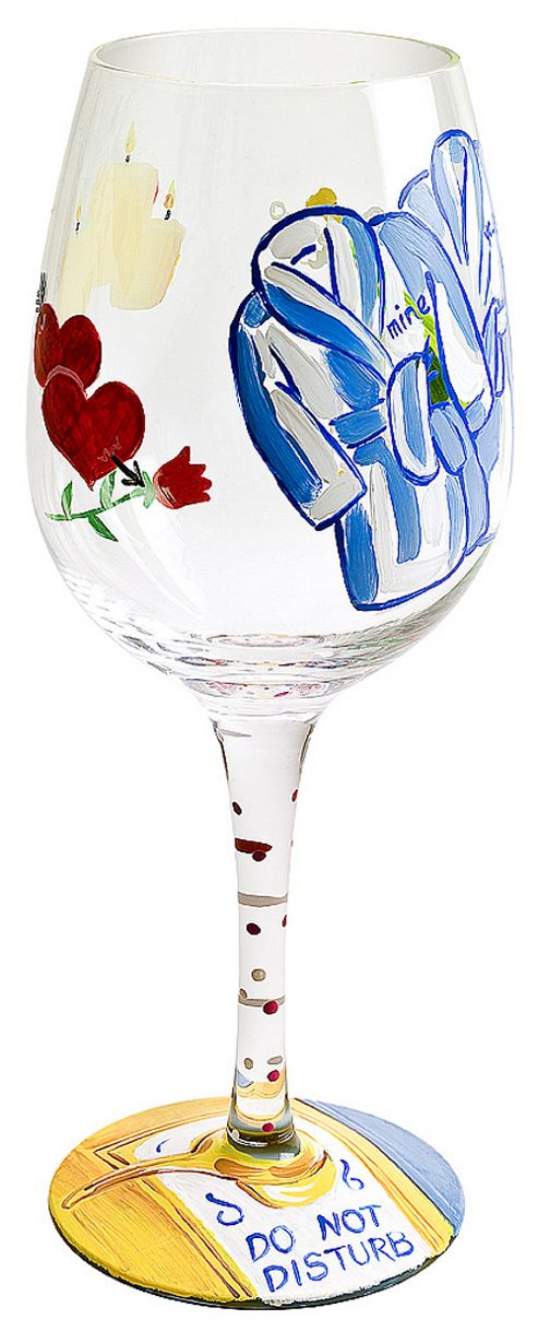 Image of Lolita Wine Glass - Do Not Disturb