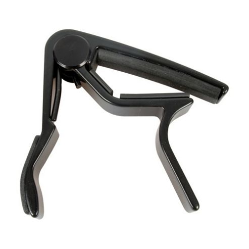 Image of Dunlop 83cdb Trigger Capo - Black, Curved