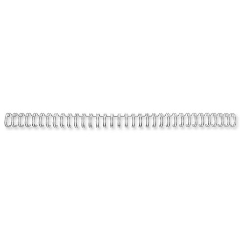 Image of Gbc Binding Wire Elements 34 Loop For 70 Sheets 8mm A4 Silver Ref Rg810597 [pack 100]