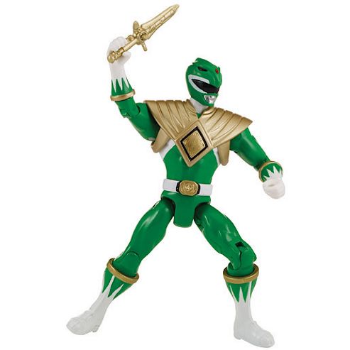 Image of Power Rangers Super Megaforce - 12.5cm Mighty Morphin Green Ranger Action Figure