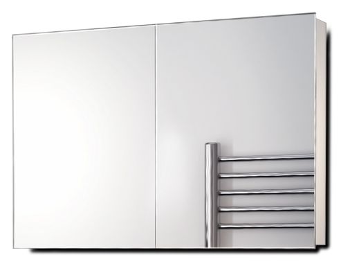 Image of Jasmin Non-illuminated Bathroom Mirror Cabinet K139