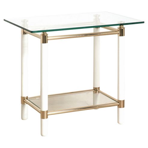 Image of Urbane Designs Palaccio End Table With Shelving