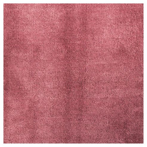 Image of Plain Dye Wool Rug 60 X 120cm, Rose