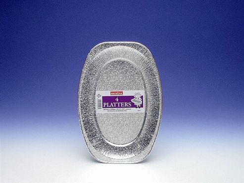 Image of Caroline 1071/cp4a Foil Platter 14inx3