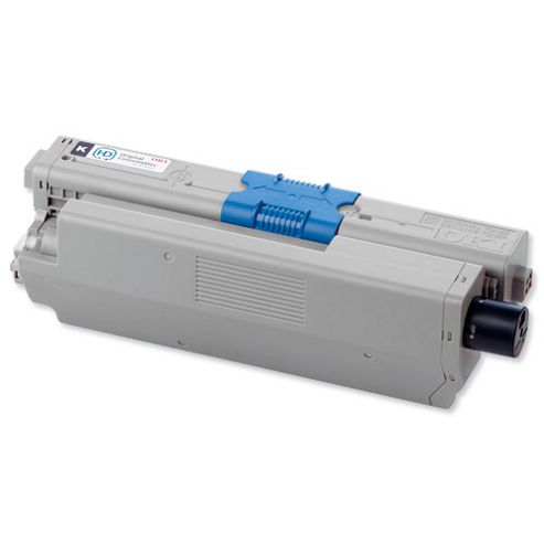 Image of Oki Black Toner Cartridge For C510/c530 A4 Colour Laser Printers (yield 5000 Pages)
