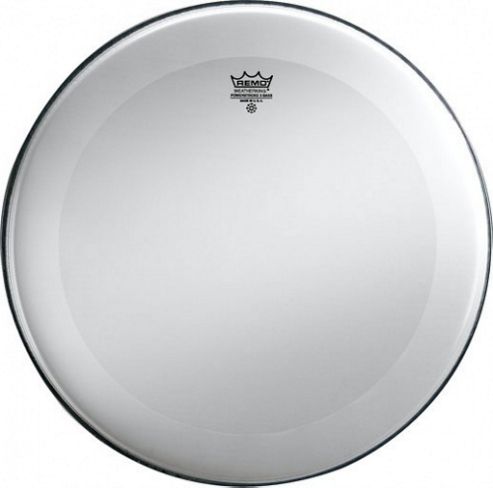 Image of Remo Powerstroke 3 Bass Drum Head Smooth White No Stripe (22in)