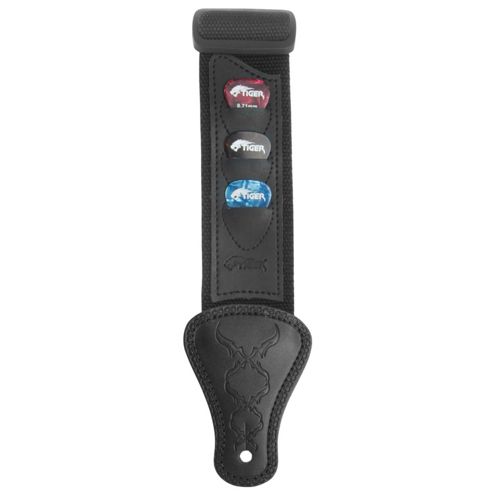 Image of Cotton Black Guitar Strap