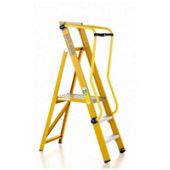 Heavy Duty 3 Tread Vision 360 GRP Fibreglass Podium Step