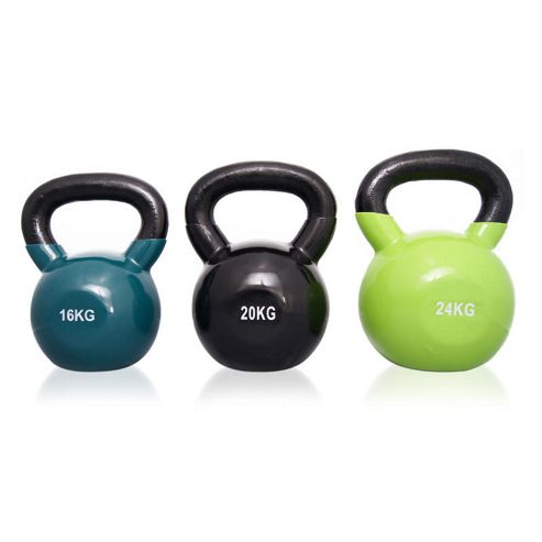 Image of Body Power Endurance Vinyl Coated Kettle Bell Set