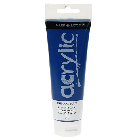 Image of Daler Graduate Acrylic Primary Blue 120ml