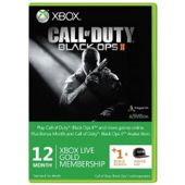 Xbox Live - Call Of Duty - Black Ops branded 12 Month Gold Card