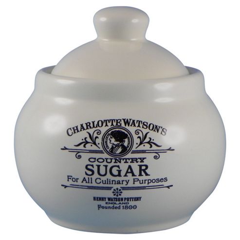 Image of Henry Watson Pottery Charlotte Watson Covered Sugar Jar