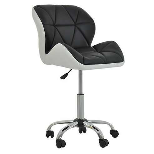 Image of Peris Office Chair Black With White Under