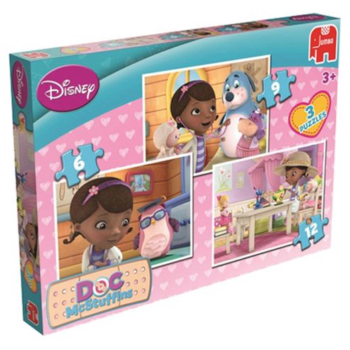 Image of Doc Mcstuffins Trio Puzzle