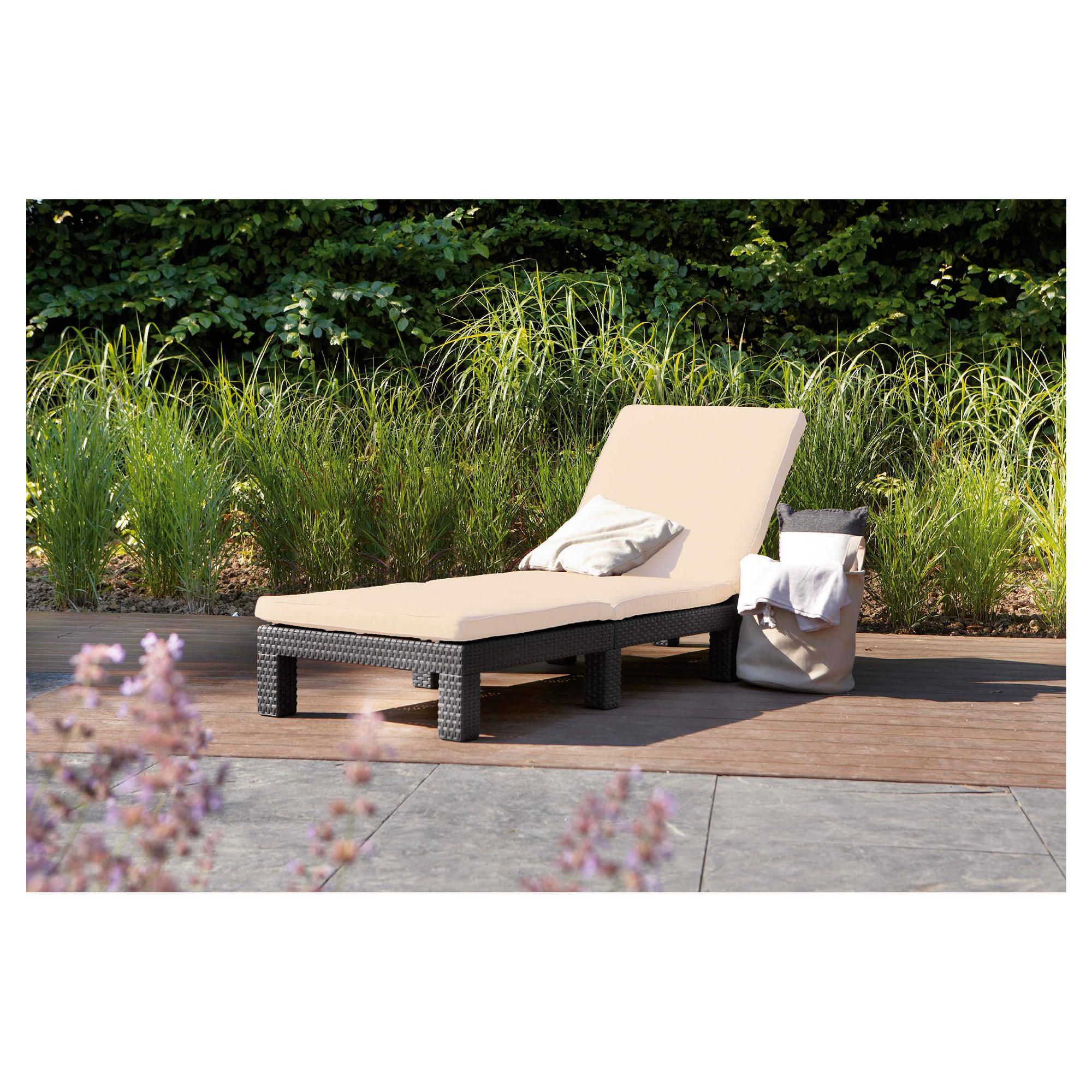 Daytona rattan sun discount lounger