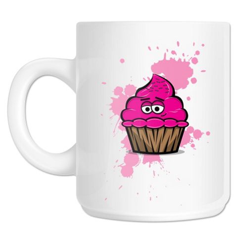 Image of Yummy Chums Cupcake 10oz Ceramic Mug