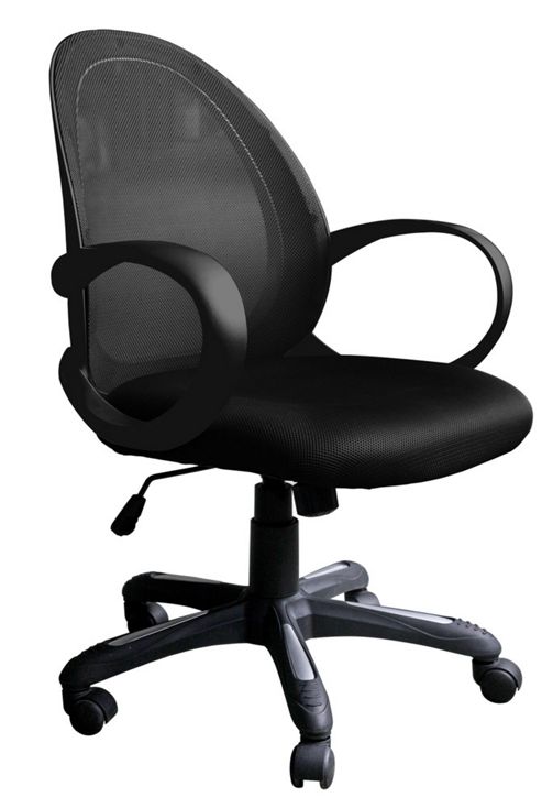 Image of Alphason Jordan Black Mesh Operator Chair