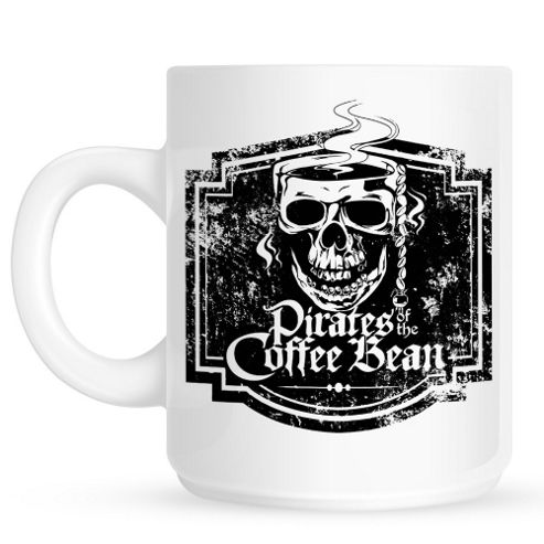 Image of Pirates Of The Coffee Bean 10oz Ceramic Mug