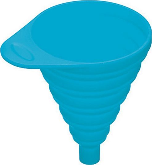 Image of Blue Small Collapsible Silicone Funnel