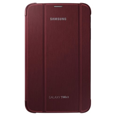 Image of Samsung Tab 3 Book Case Cover With Stand 8" - Red