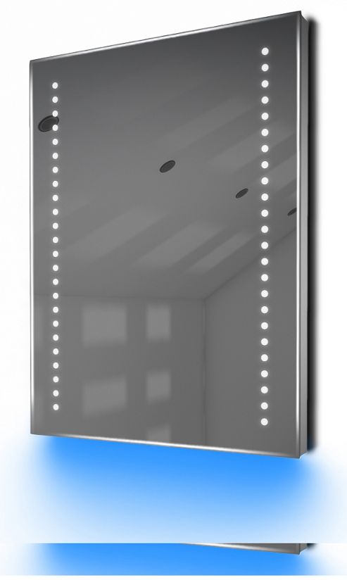 Image of Ambient Shaver Led Bathroom Illuminated Mirror With Demister Pad & Sensor K59sb