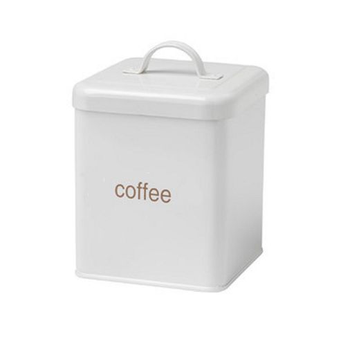 Image of Hahn Simple Storage Coffee Canister, White