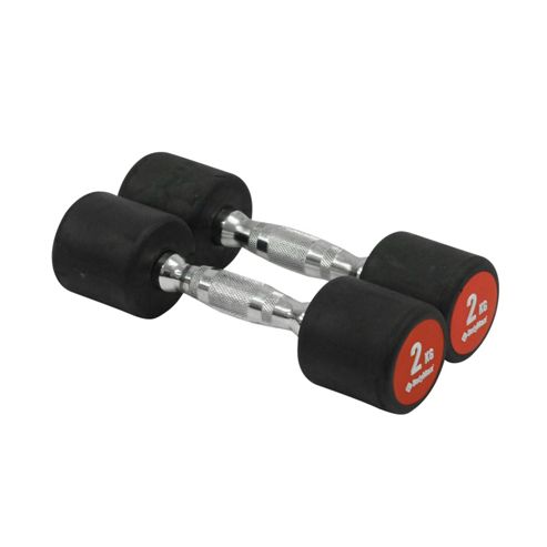 Image of Bodymax Pro V3 Rubber Dumbbells - 2kg