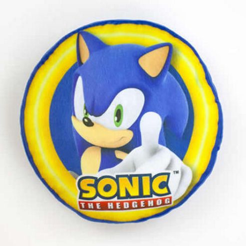 Image of Sonic The Hedgehog Cushion, Spin