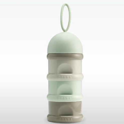 Image of Beaba Stacked Formula Milk Dispenser Pastel Green